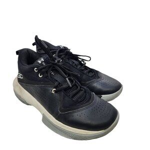 Under Armour Sc 3zer0 IV Basketball Shoes Unisex Mid-Top Black‎ Youth Size 7